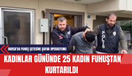 Bursa'da Fuh*ş Çetesine Şafak Operasyonu: Kadınlar Gününde 25 Kadın Kurtarıldı