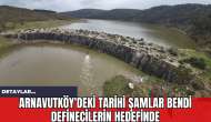 Arnavutköy'deki Tarihi Şamlar Bendi Definecilerin Hedefinde