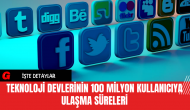 Teknoloji Devlerinin 100 Milyon Kullanıcıya Ulaşma Süreleri