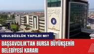 AKP döneminde usulsüzlük yapıldı mı? Başsavcılık'tan Bursa Büyükşehir Belediyesi kararı