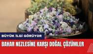 Bahar nezlesine karşı doğal çözümler