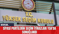 Siyasi Partilerin Seçim İtirazları YSK'da Sonuçlandı