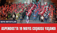 Aspendos'ta 19 Mayıs coşkusu yaşandı