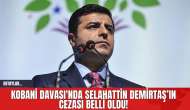 Kobani Davası'nda Selahattin Demirtaş’ın Cezası Belli Oldu!