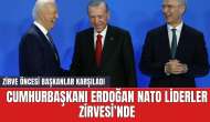 Cumhurbaşkanı Erdoğan NATO Liderler Zirvesi’nde