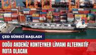 Doğu Akdeniz Konteyner Limanı alternatif rota olacak