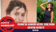 Fasano’da Asansör Kazası: Genç Kadın Hayatını Kaybetti