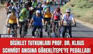 Bisiklet Tutkunları Prof. Dr. Klaus Schmidt Anısına Göbeklitepe'ye Pedalladı