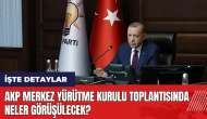 AKP Merkez Yürütme Kurulu toplantısında neler görüşülecek?