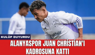 Alanyaspor Juan Christian'ı kadrosuna kattı