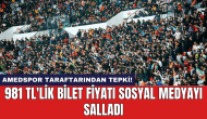 Amedspor taraftarından tepki! 981 TL'lik bilet fiyatı sosyal medyayı salladı