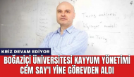 Boğaziçi Üniversitesi kayyum yönetimi Cem Say'ı yine görevden aldı