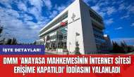 DMM 'Anayasa Mahkemesinin internet sitesi erişime kapatıldı' iddiasını yalanladı