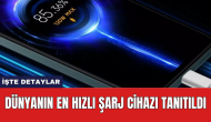 Dünyanın en hızlı şarj cihazı tanıtıldı