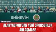 Alanyaspor'dan Yeni Sponsorluk Anlaşması! İmzalar Atıldı