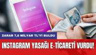 Instagram yasağı e-ticareti vurdu! Zarar 7,6 milyar TL’yi buldu