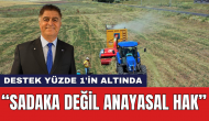 Çiftçi Sadaka Değil Anayasal Hakkını İstiyor! ZMO Şube Başkanı Ali Top'tan Tarıma Destek Açıklaması