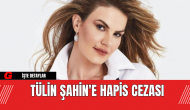 Tülin Şahin'e Mahkemeden Hapis Cezası