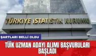 TÜİK uzman adayı alımı başvuruları başladı: Şartları belli oldu