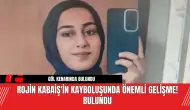 Rojin Kabaiş'in Kayboluşunda Önemli Gelişme! Bulundu