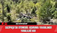 Gazipaşa'da Otomobil Uçuruma Yuvarlandı! Yaralılar Var