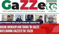 Basın mensupları İsrail'in Gazze katliamını Gazzete'de yazdı