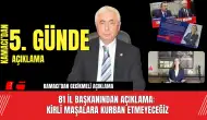 81 İl Başkanından Açıklama: Kirli Maşalara Kurban Etmeyeceğiz