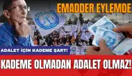 Emeklilikte adalet için kademe şart! EMADDER eylemde