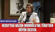 Hedefteki Nazan Moroğlu’na TÜKD’den büyük destek!