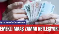 Emekli maaş zammı netleşiyor: İşte en düşük rakam!