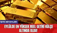 Eylülde en yüksek reel getiri külçe altında oldu!