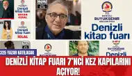 Denizli Kitap Fuarı 7’nci Kez Kapılarını Açıyor! 325 Yazar Katılacak