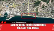 Antalya'nın Göz Bebeği Konyaaltı'nda Yine Sahil Kiralanacak!