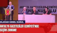 Antalya Gazeteciler Cemiyeti'nde seçim zamanı! Genel Kurul başladı