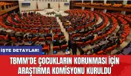 TBMM'de çocukların korunması için araştırma komisyonu kuruldu