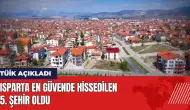 TÜİK açıkladı: Isparta en güvende hissedilen 5. şehir oldu