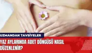 Yaz aylarında adet döngüsü nasıl düzenlenir? Uzmandan Tavsiyeler