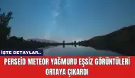 Perseid meteor yağmuru eşsiz görüntüleri ortaya çıkardı