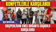 Başpehlivan Enes Doğan'a Coşkulu Karşılama