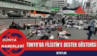 Tokyo'da Filistin'e Destek Gösterisi