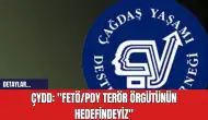 ÇYDD: "FETÖ/PDY Terör Örgütünün Hedefindeyiz"