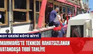 Marmaris'te koy gezisi kötü bitti! Teknede rahatsızlanan vatandaşa tıbbi tahliye