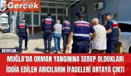 Muğla'da orman yangınına sebep oldukları iddia edilen arıcıların ifadeleri ortaya çıktı