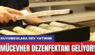 Kuyumculara dev yatırım: Mücevher dezenfektanı geliyor!