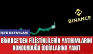 Binance'den Filistinlilerin yatırımlarını dondurduğu iddialarına yanıt