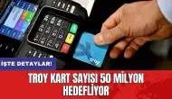 TROY kart sayısı 50 milyon hedefliyor