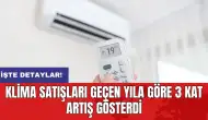 Klima satışları geçen yıla göre 3 kat artış gösterdi