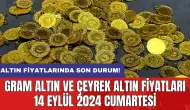 Altın fiyatlarında son durum: Gram altın ve çeyrek altın fiyatları 14 Eylül 2024 Cumartesi