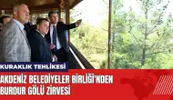 Akdeniz Belediyeler Birliği'nden Burdur Gölü zirvesi