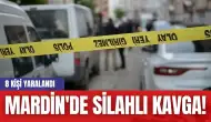 Mardin'de silahlı kavga! 8 kişi yaralandı